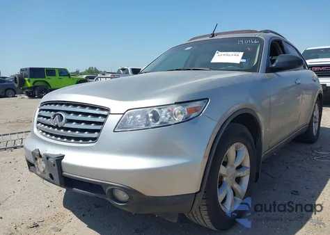 2005 Infiniti Fx35 from USA, damaged, VIN JNRAS08U05X106419